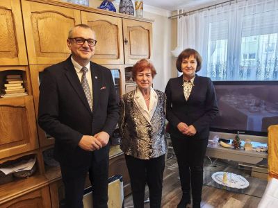 Świąteczne wizyty u Kombatantów w Gminie Ozimek